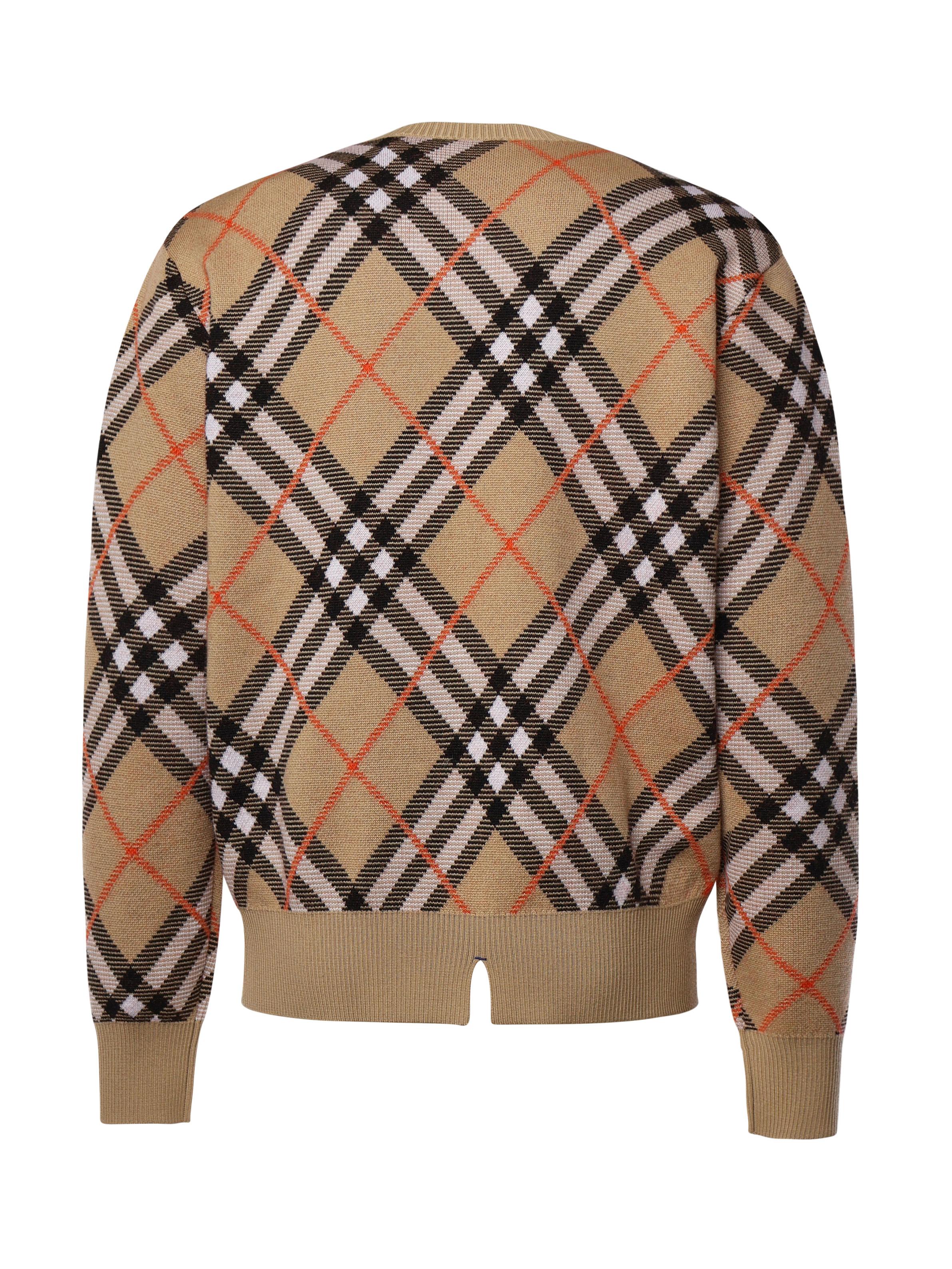Maglioncino in lana Vintage check 8093497 B9368 BURBERRY 