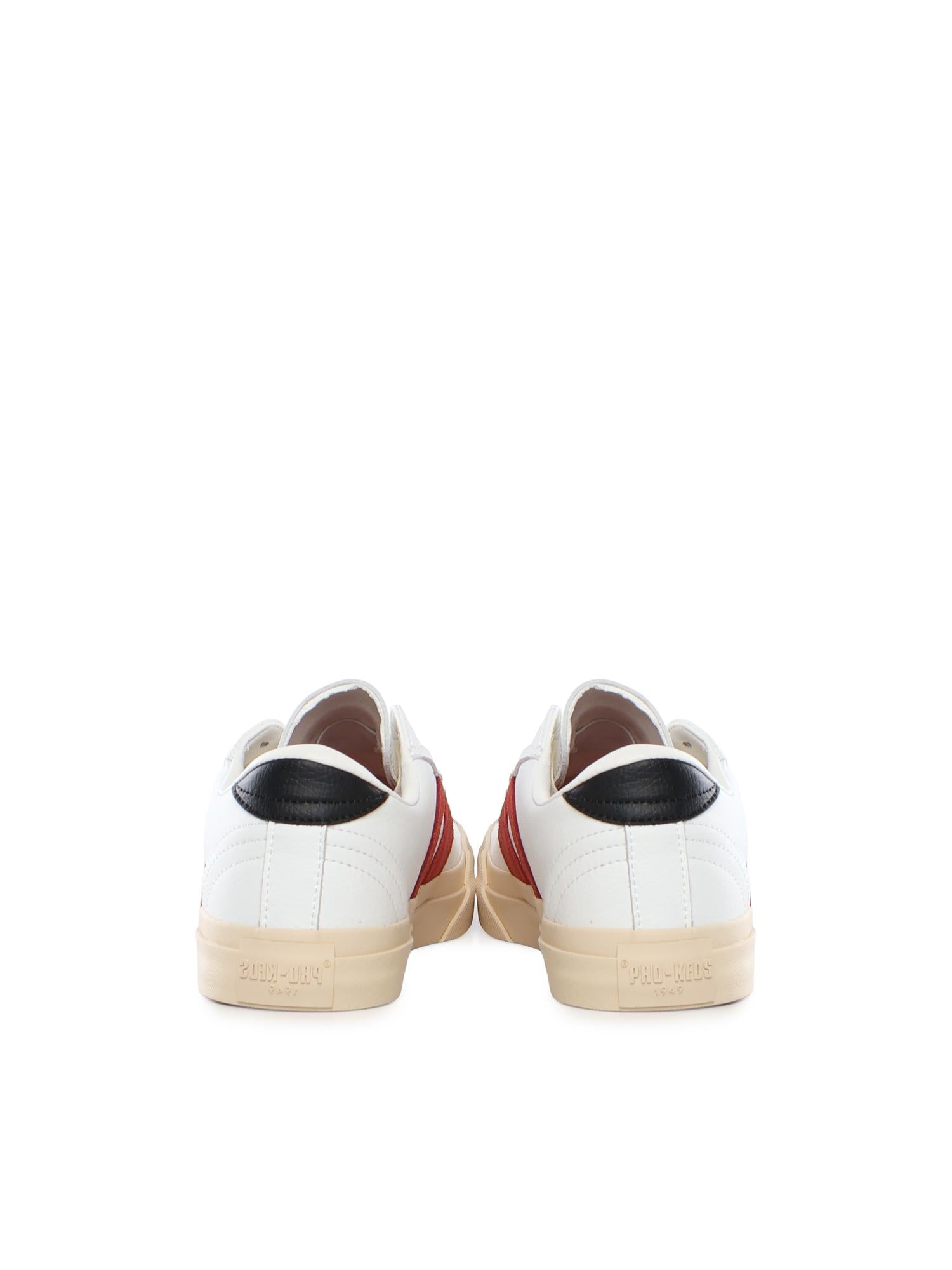 Sneaker Royal Classic RC226SLMLSWH00006 WHITE/RED PRO-KEDS 
