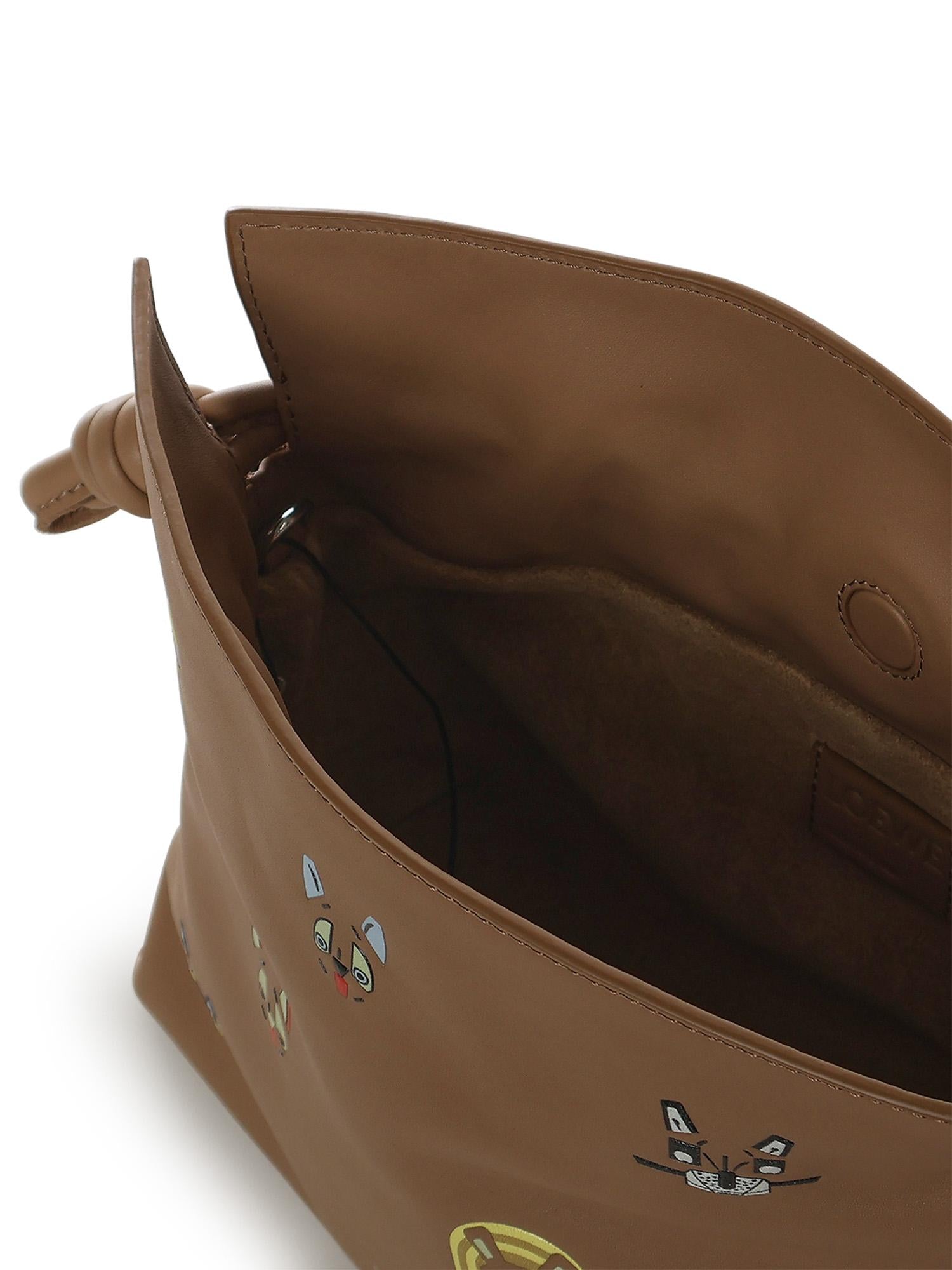 Borsa clutch Flamenco mini Cats in nappa A411FC2XAC 9579 LOEWE 