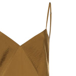 Abito lungo sottoveste con frange 106825 A3AYL25 PINKO 