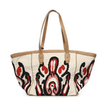 Borsa shopping Marilena con logo 73BS9NA01 MARILENACUOIO/MULTICOLOR V° 73 