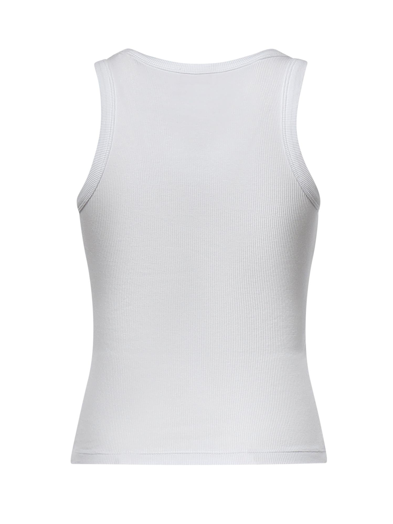 Tank top in cotone con logo AAD001 08543L MC2 SAINT BARTH 