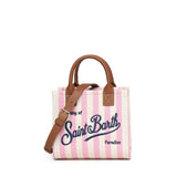 Borsa Vanity in pelle con logo VANMI001 01784L MC2 SAINT BARTH 