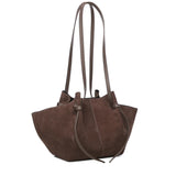 Borsa tote Mochi in pelle scamosciata MOCHI SUEDE NUTMEG YUZEFI 
