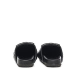 Slipper Keira con logo 73SC9FU01MAT KEIRA SHOESNERO V° 73 