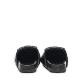 Slipper Keira con logo 73SC9FU01MAT KEIRA SHOESNERO V° 73 