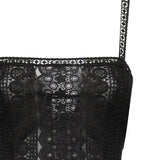 Abito lungo Vannie 256610 BLACK CHARO RUIZ 