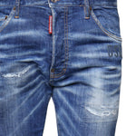 Jeans cool guy con effetto vissuto S74LB1553 S30342470 DSQUARED2 