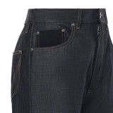Jeans a gamba dritta in denim 831607 V5SN04245 BOTTEGA VENETA 