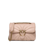 Borsa grande Love Bag Puff trapunta farfalla 100038 A1EXO81Q PINKO 