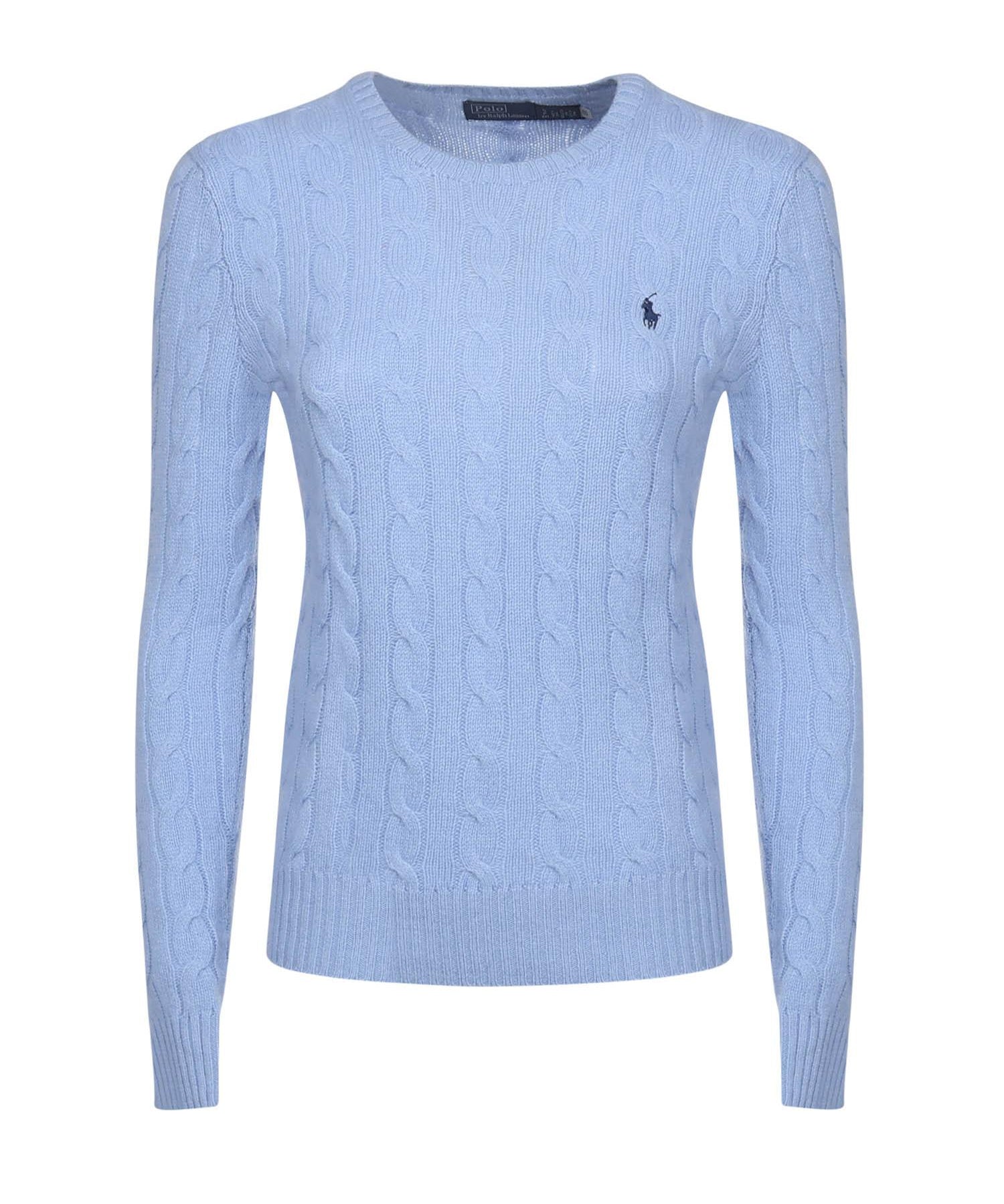 Maglia in lana e cashmere a trecce 211971865 004 POLO RALPH LAUREN 