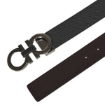 Cintura Gancini in pelle 670391 781607002 FERRAGAMO 