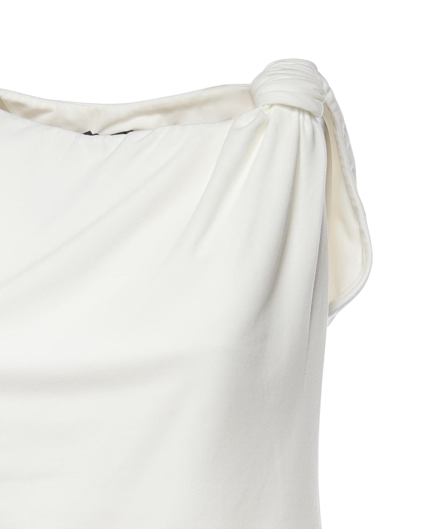 Top asimmetrico in misto cotone 106373 A35DZ05 PINKO 