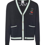 Cardigan Casa Mountain Temple in lana MPF25KW100101  CASABLANCA 