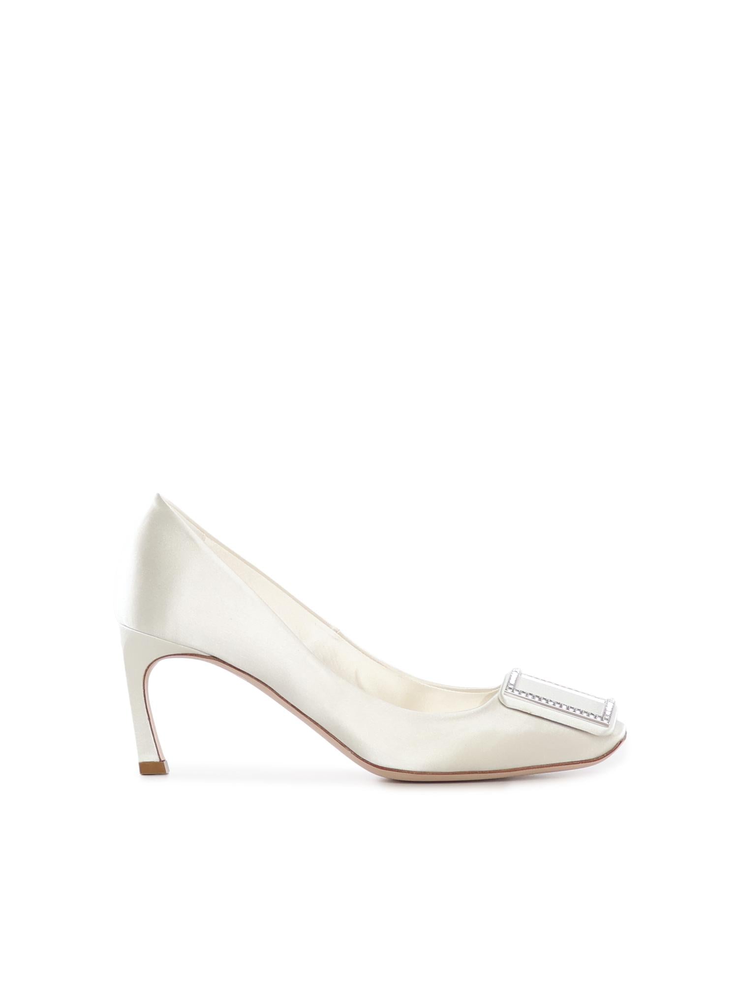 Décolletés Trompette in raso RVW40044010RS0 C001 ROGER VIVIER 