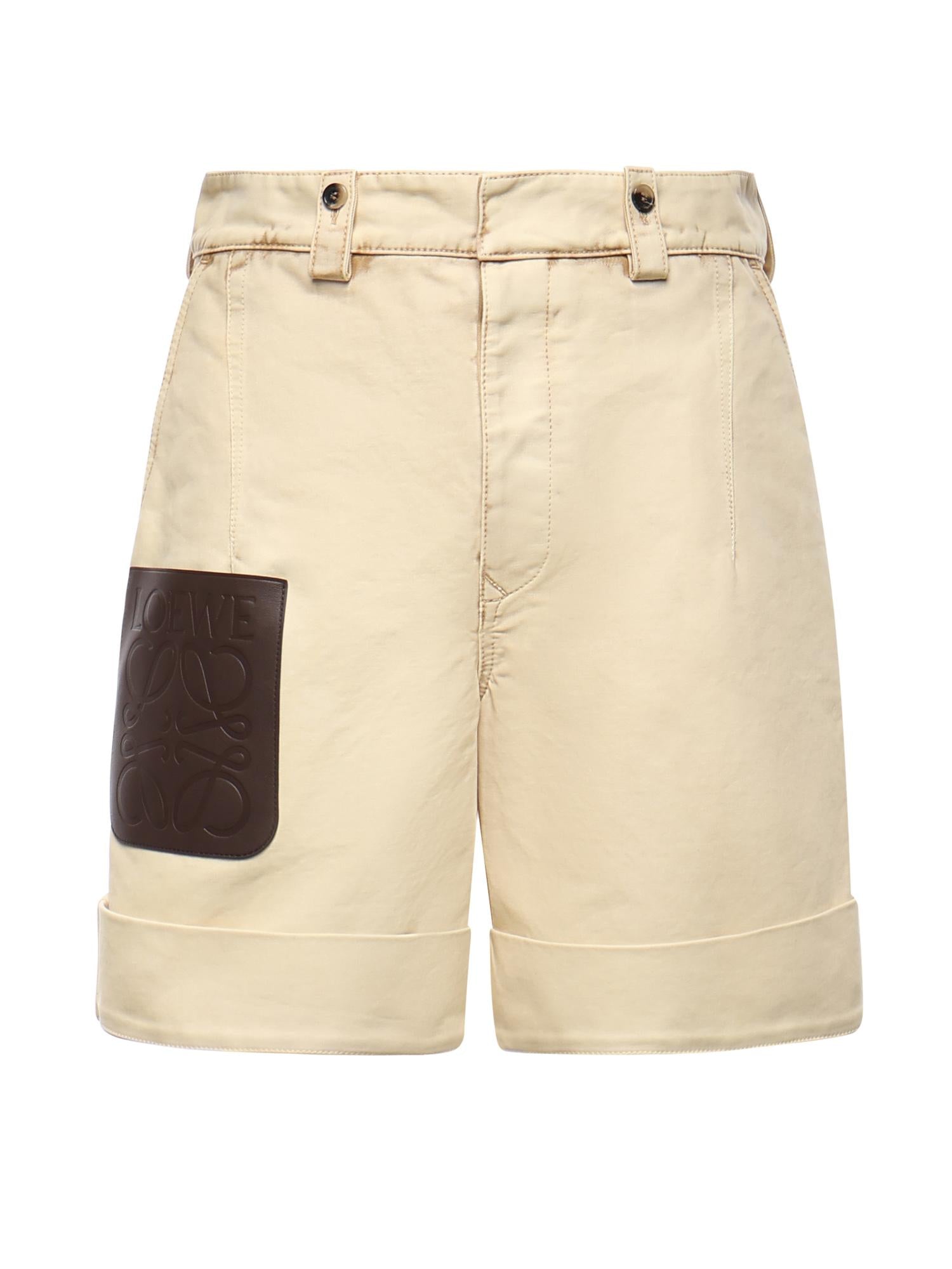Short con risvolto in cotone H526Y1AW31 2140 LOEWE 