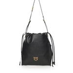 Borsa a spalla con logo 104359 A0QOZ99Q PINKO 