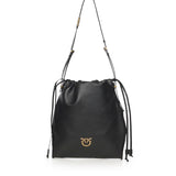 Borsa a spalla con logo 104359 A0QOZ99Q PINKO 