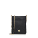 Borsa a tracolla con logo 105352 A0QOZ99V PINKO 