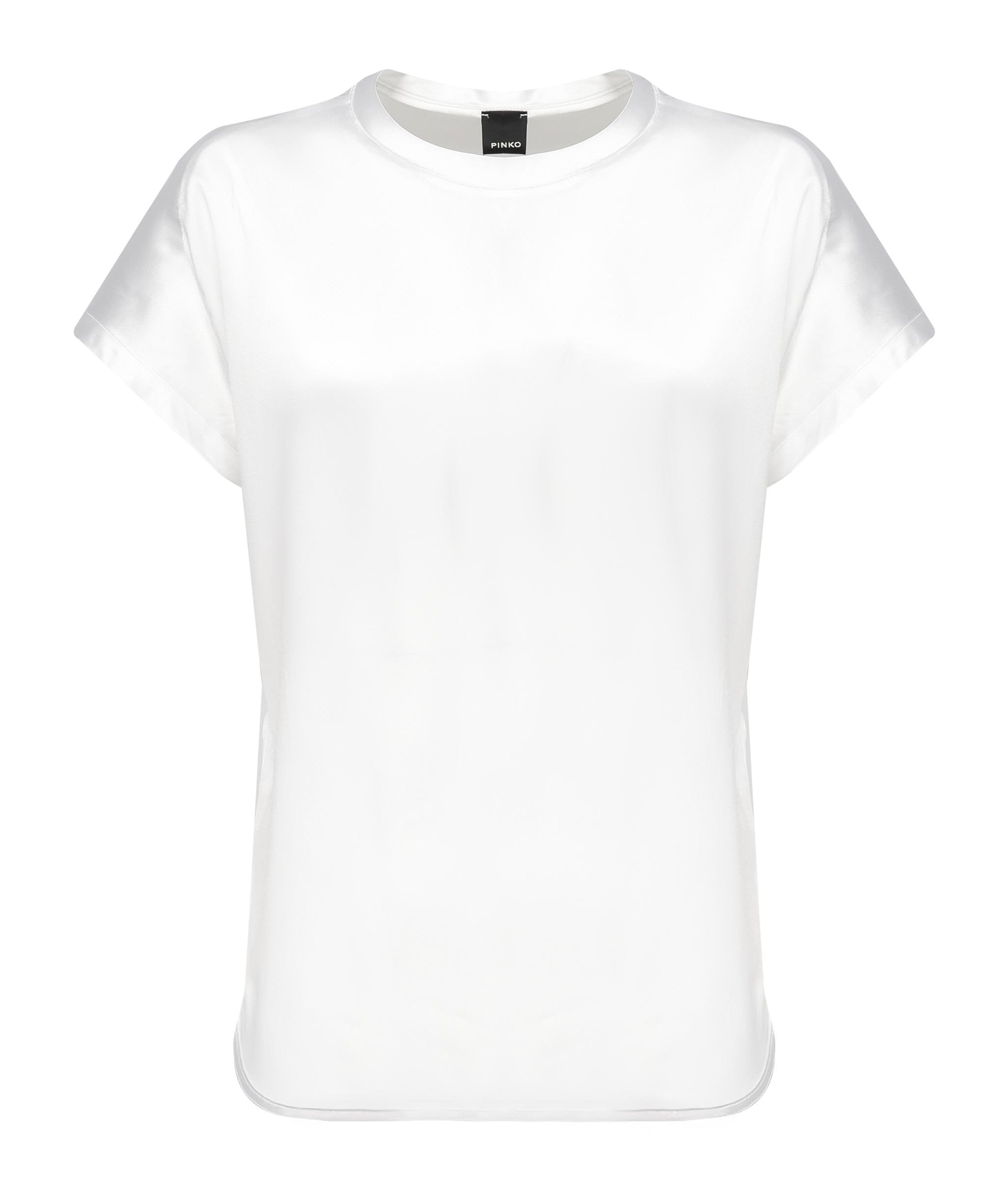 T-shirt in satin<BR/> 100100 A2JRZ05 PINKO 