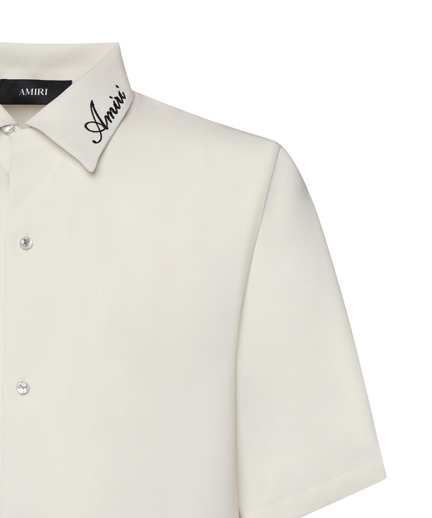 Camicia Camp con logo AMSTCA1127 271 AMIRI 