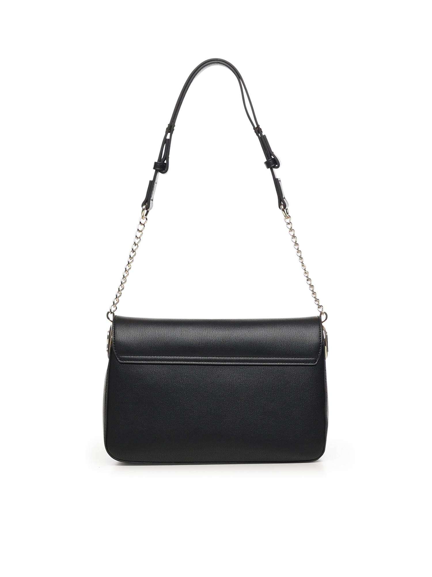 Borsa a spalla con logo<BR/> JC4373PP0NKF0 000 LOVE MOSCHINO 