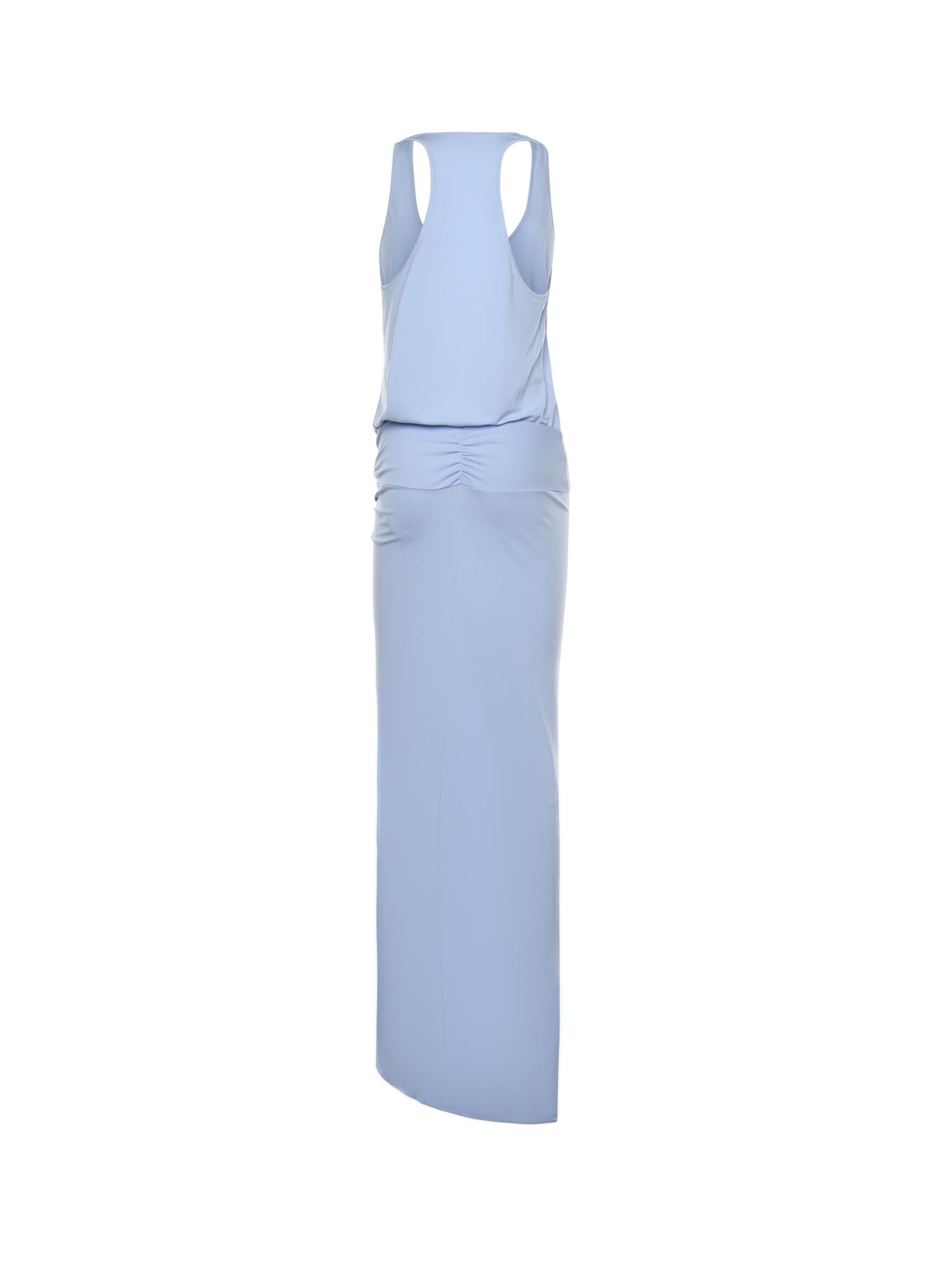 Abito lungo Juno T190147A TJP073CIELO THE ANDAMANE 