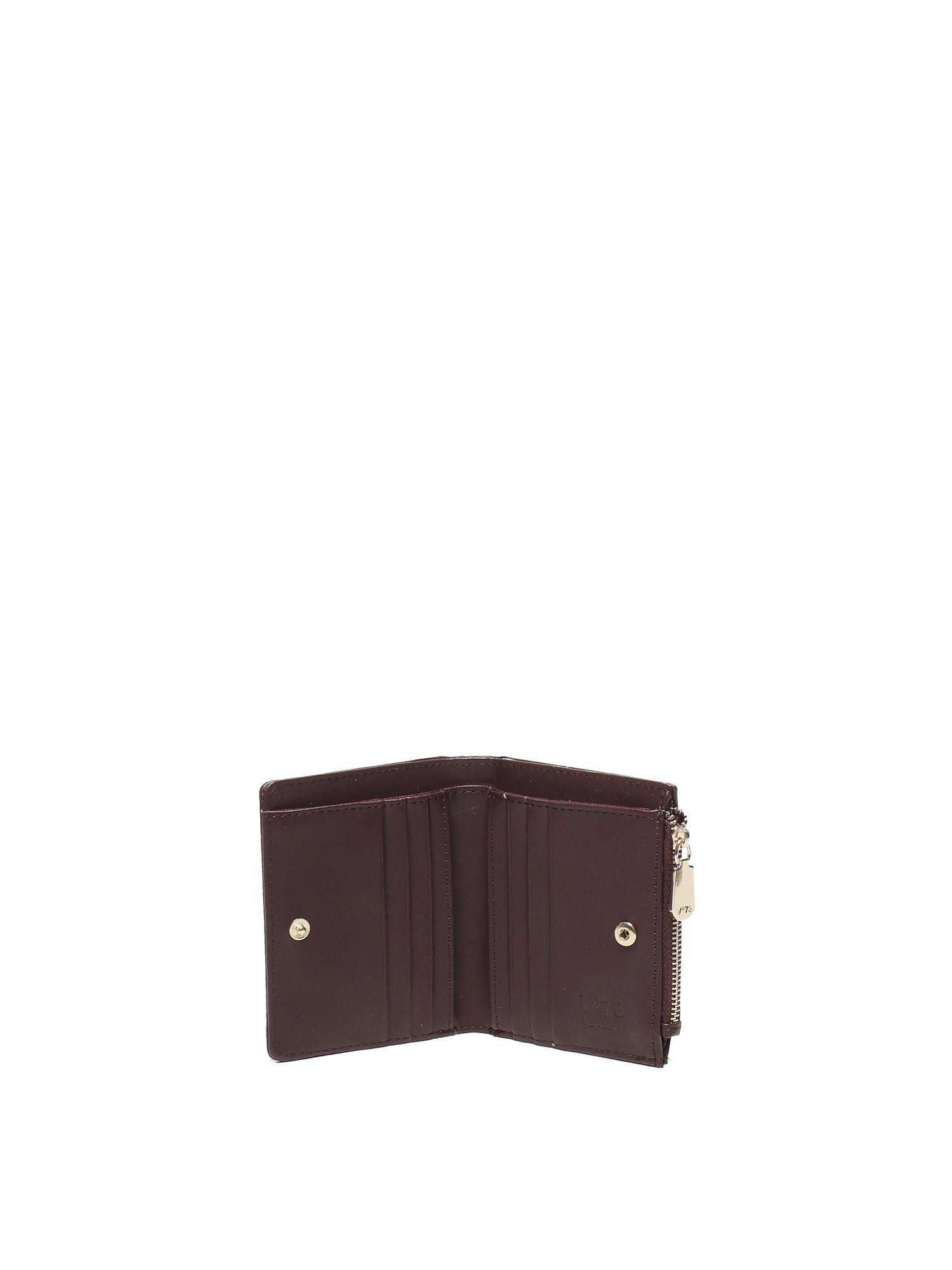 Portafoglio con logo<BR/> 73PS9D1258 KEIRABORDEAUX V° 73 