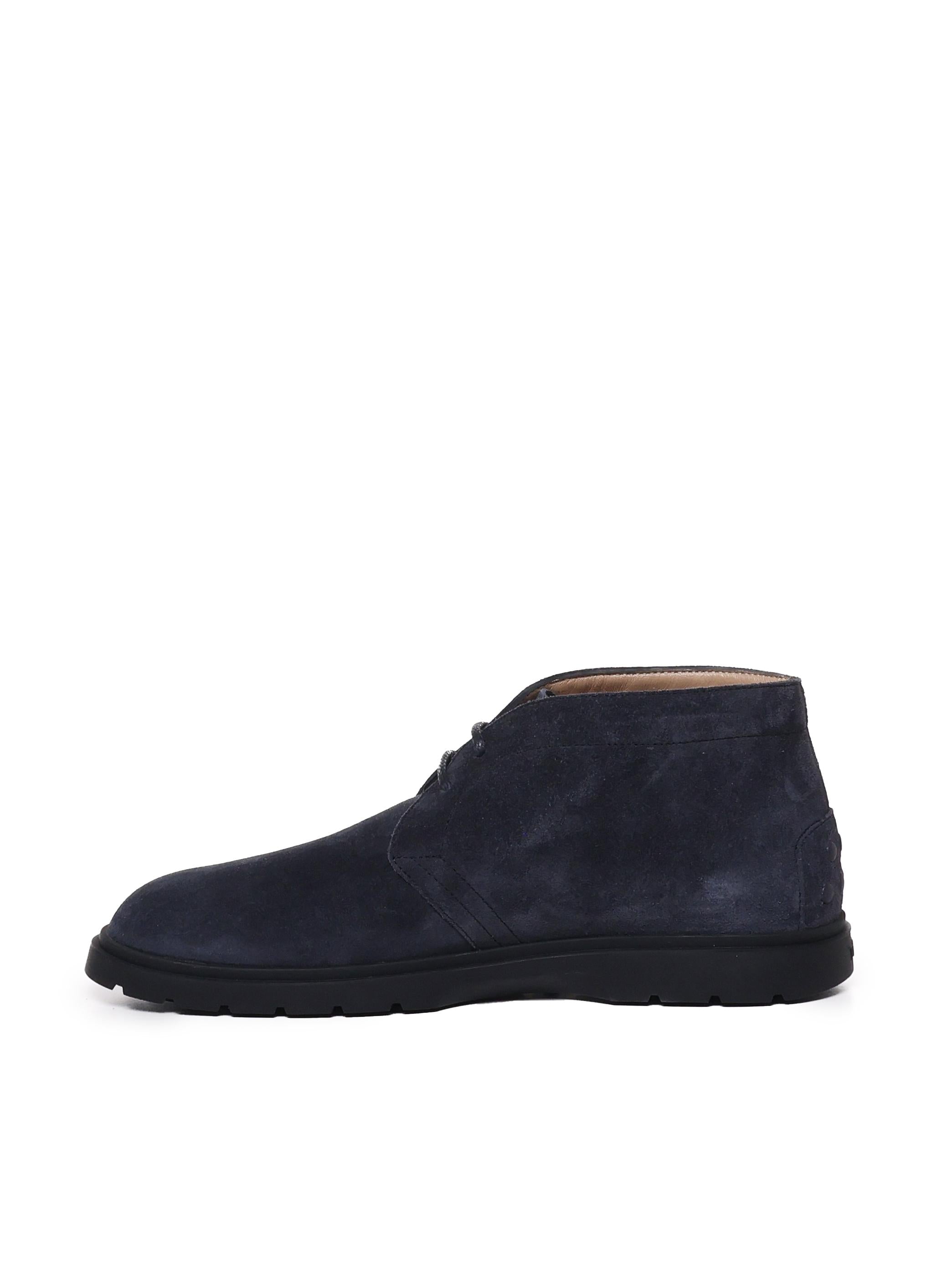 Mocassino alto 59k in suede XXM59K00D80RE0 U805 TOD'S 