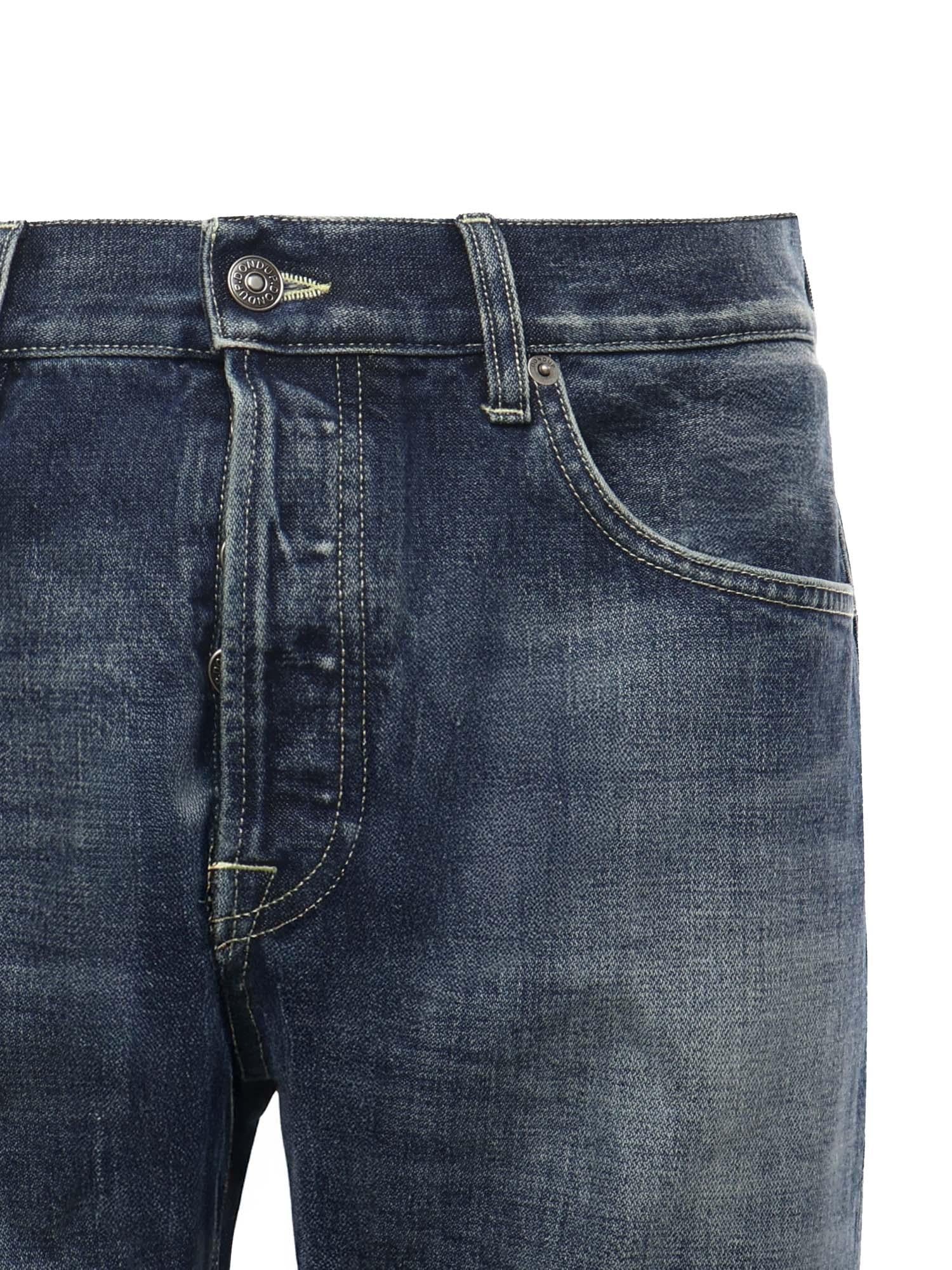 Jeans Icon in denim<BR/> UP563 DF0282ULH9800 DONDUP 