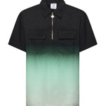 Camicia con stampa monogramma all-over MPF25SH198 01 CASABLANCA 