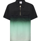 Camicia con stampa monogramma all-over MPF25SH198 01 CASABLANCA 