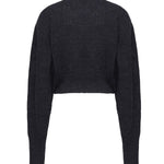 Maglia con maniche a sbuffo e logo 114278 1725 ROTATE 
