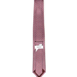 Cravatta in seta con stampa 350950 768565004 FERRAGAMO 