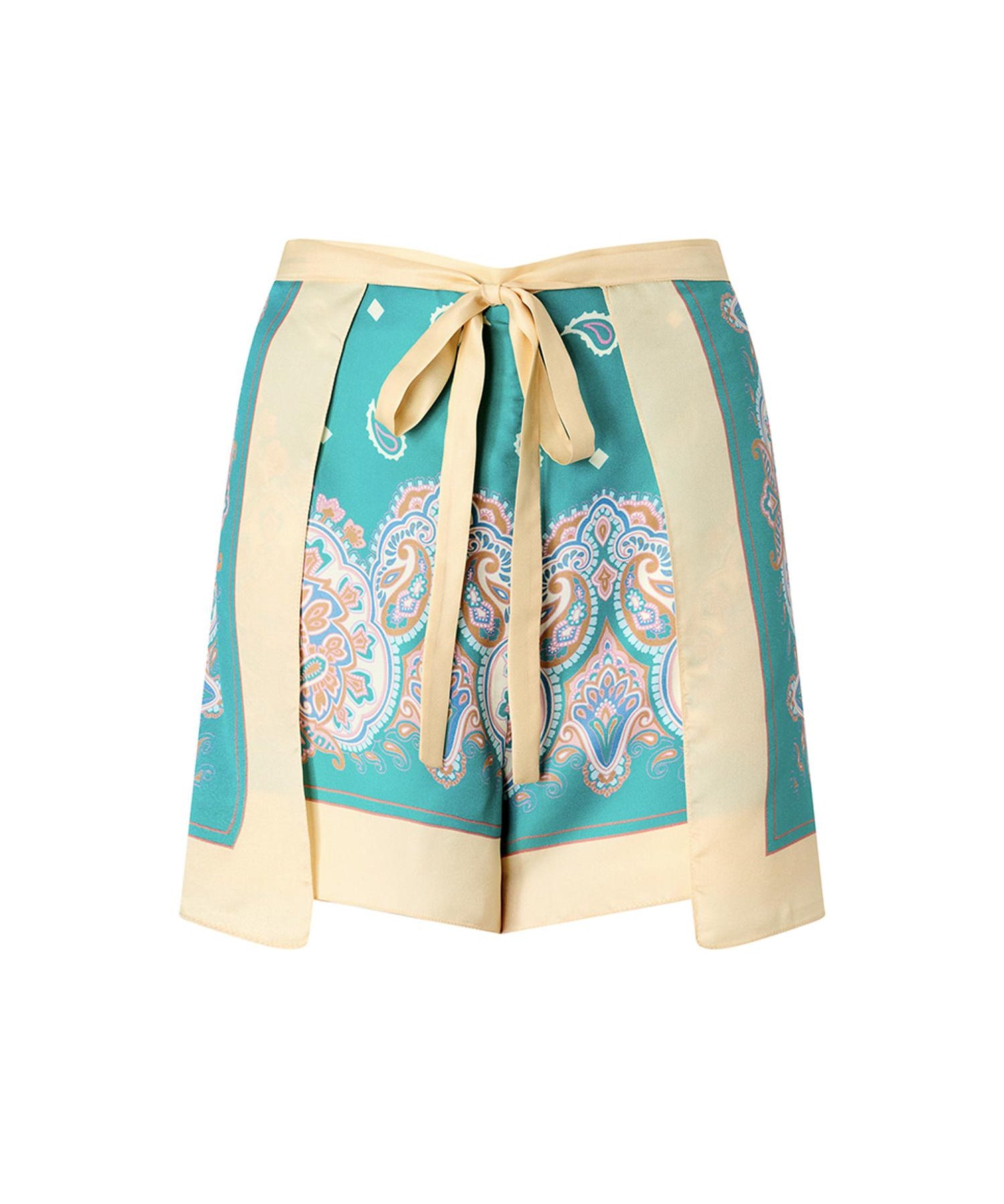 Short pantapareo con stampa paisley 106733 A38GSZ4 PINKO 