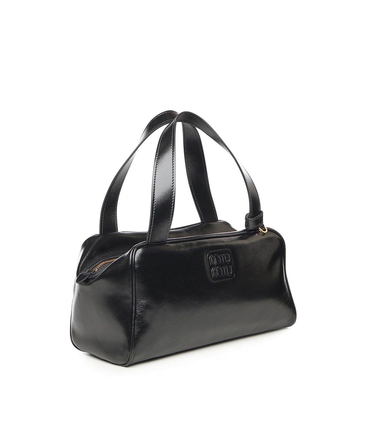 Borsa bauletto in pelle 5BB182 2IEOF0002 MIU MIU 
