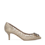 Décolleté Rainbow in pizzo con broche CD0066 AL19880703 DOLCE & GABBANA 