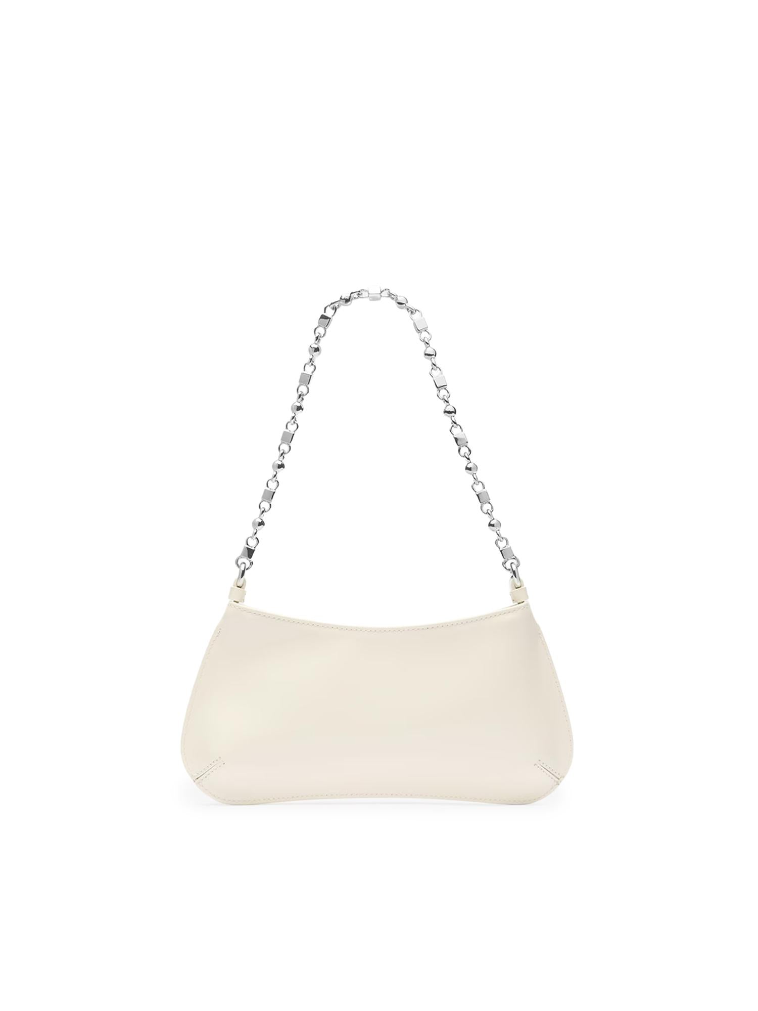 Borsa a spalla Bisou piccola in pelle BAW00404BC18A01 115 JACQUEMUS 