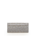 Portafoglio in pelle full strass con tracolla 103765 A20DZZLQ PINKO 