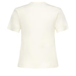 T-shirt con ricamo logo 325JTS217JS0233 0001 COURREGES 