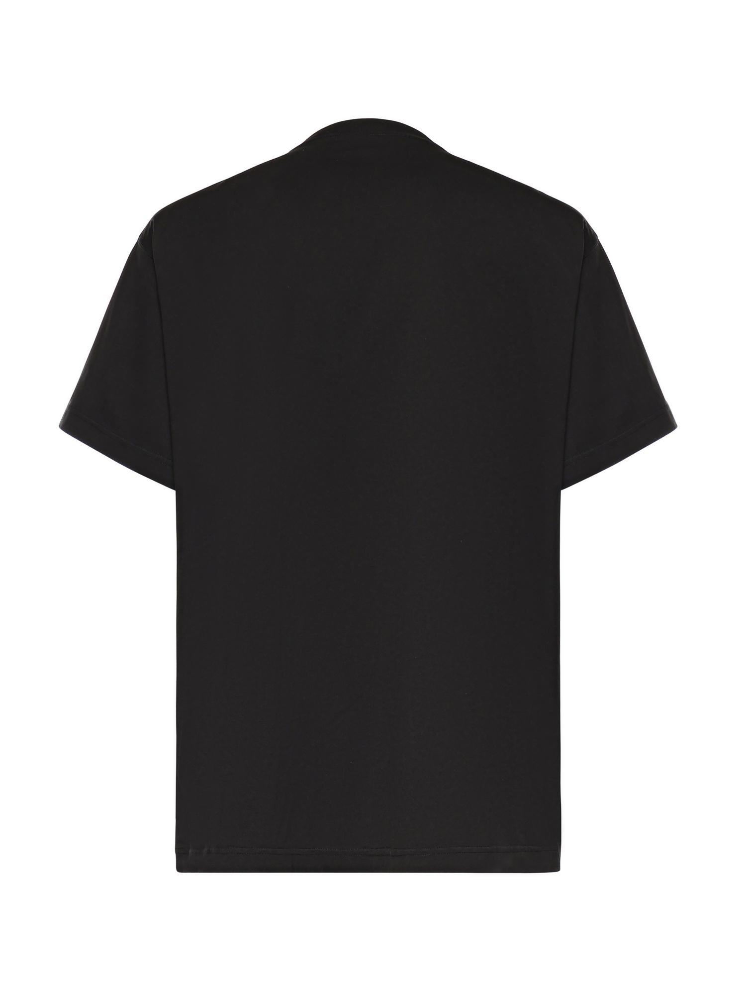 T-Shirt Paris Thunderstorm in jersey dry 850345 TUVE71000 BALENCIAGA 