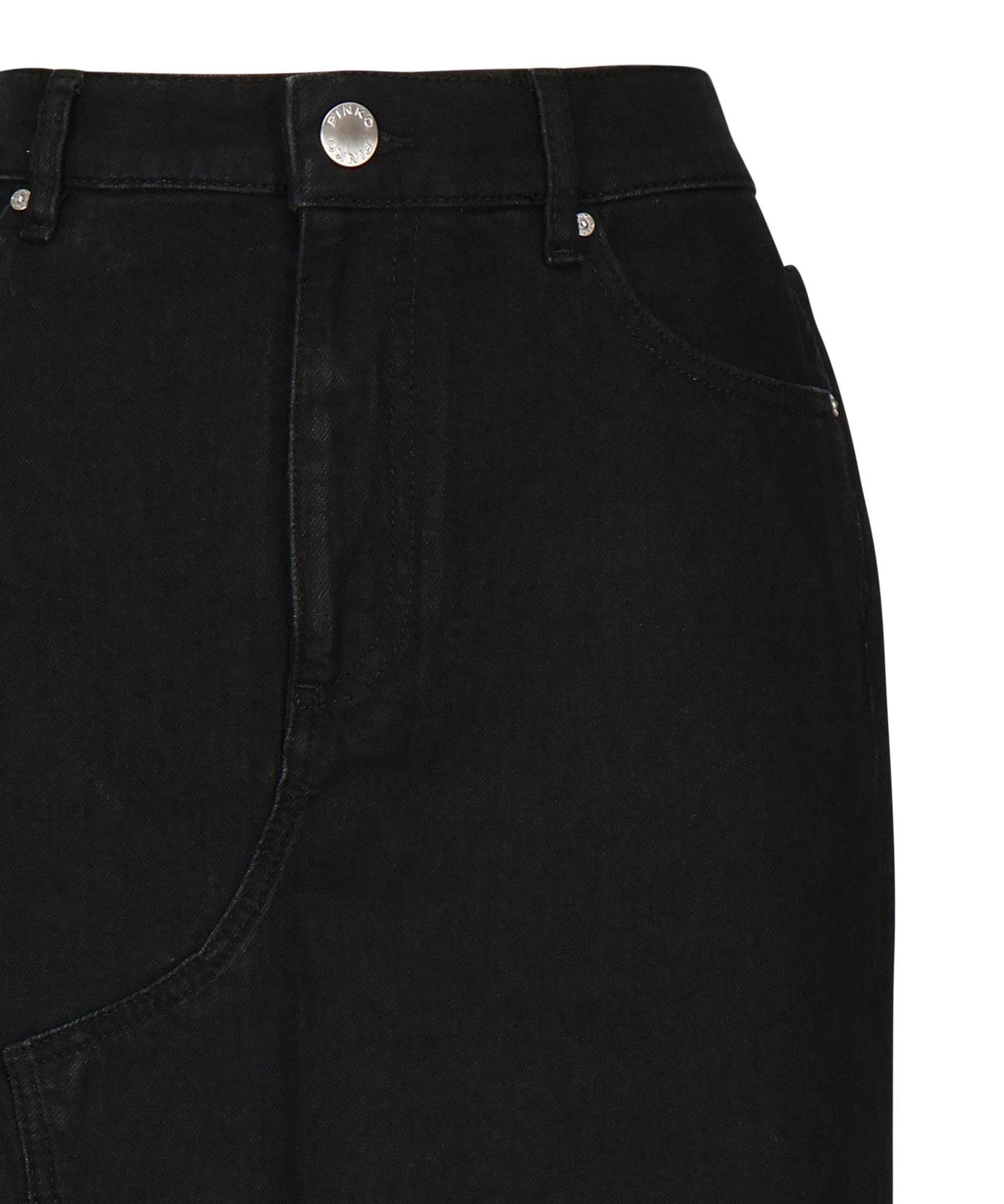 Gonna lunga in denim 104628 A2GPZ99 PINKO 