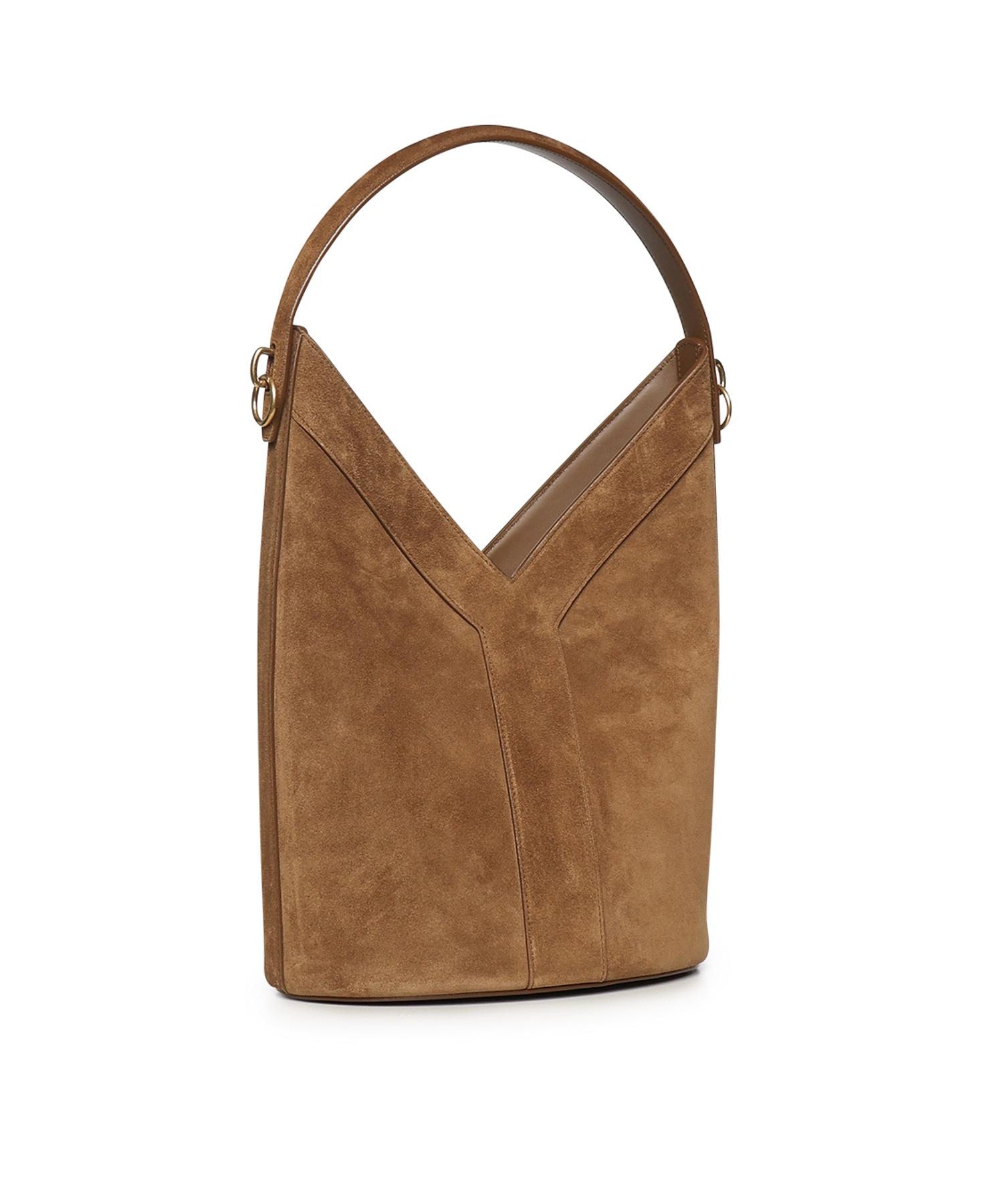 Borsa a secchiello Y in suede 840891 C0X0W2916 SAINT LAURENT 