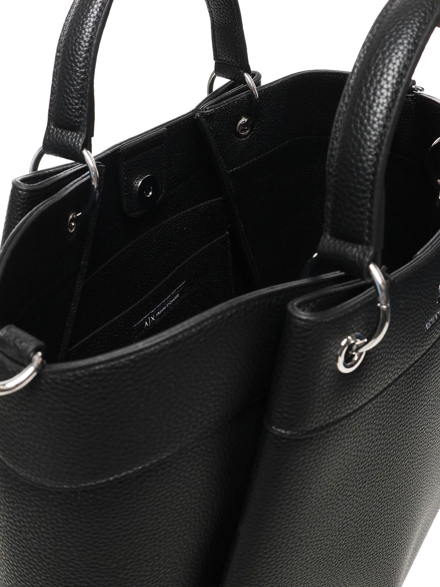 Tote bag large con logo 942910 CC78300020 ARMANI EXCHANGE 