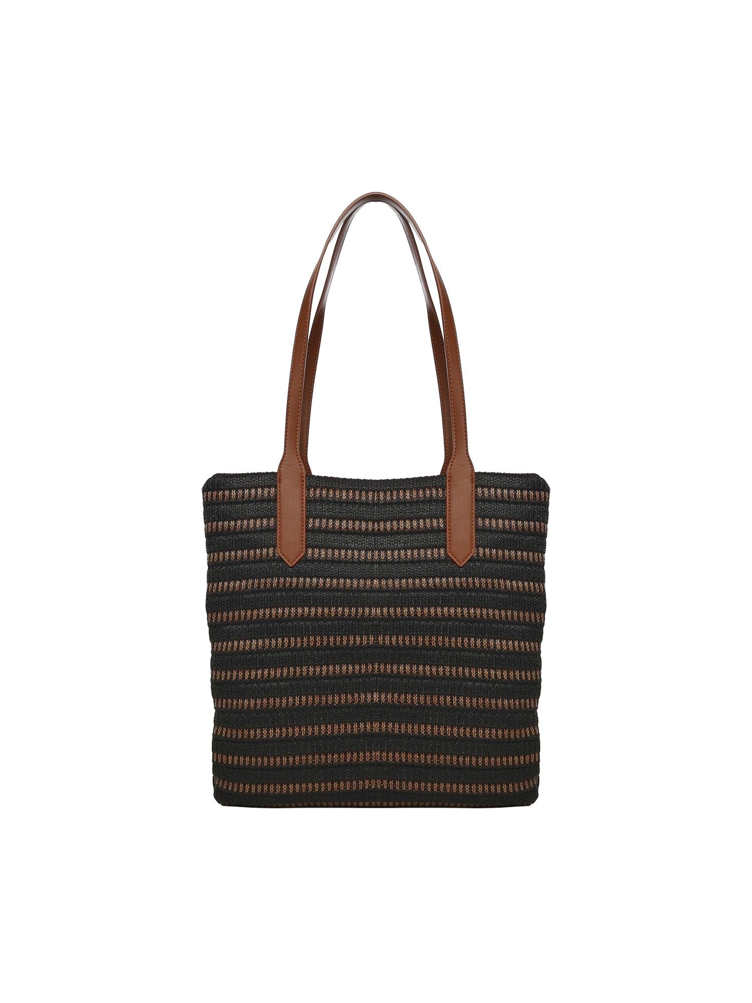 Borsa shopping con logo 73BS9M802 CASSIENERO/CUOIO V° 73 