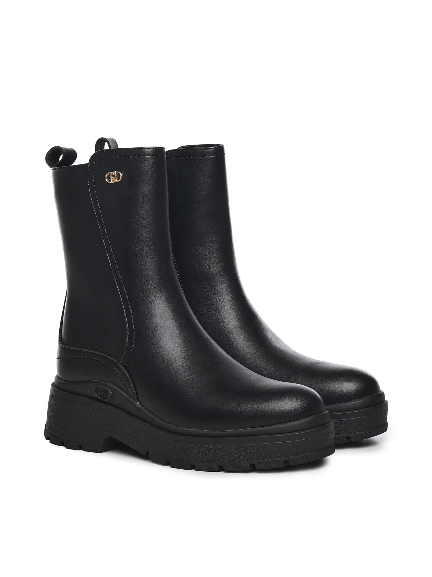 Stivaletti Andrea con logo<BR/> SF5147EX014 22222 LIU JO 