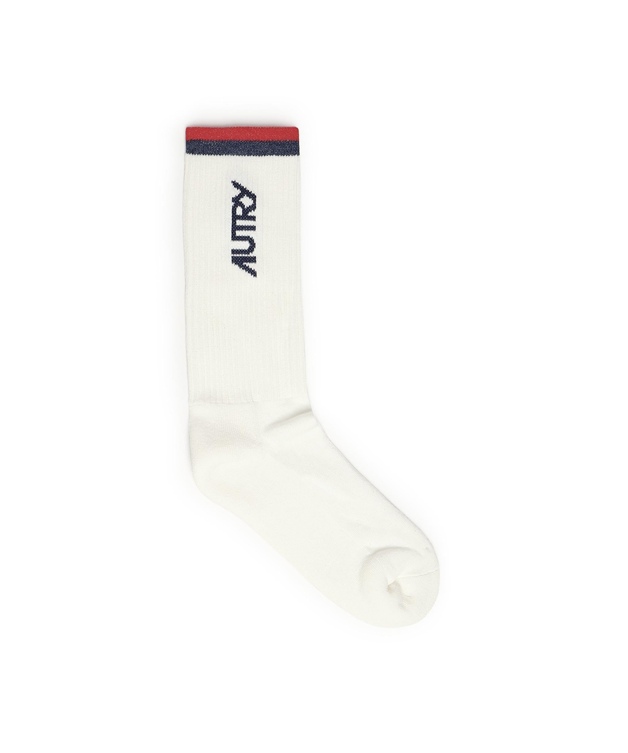 Calzini jacquard con logo SOPU E8FS AUTRY 