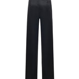 Pantaloni Minimal in satin stretch<BR/> 850693 TMO541000 BALENCIAGA 