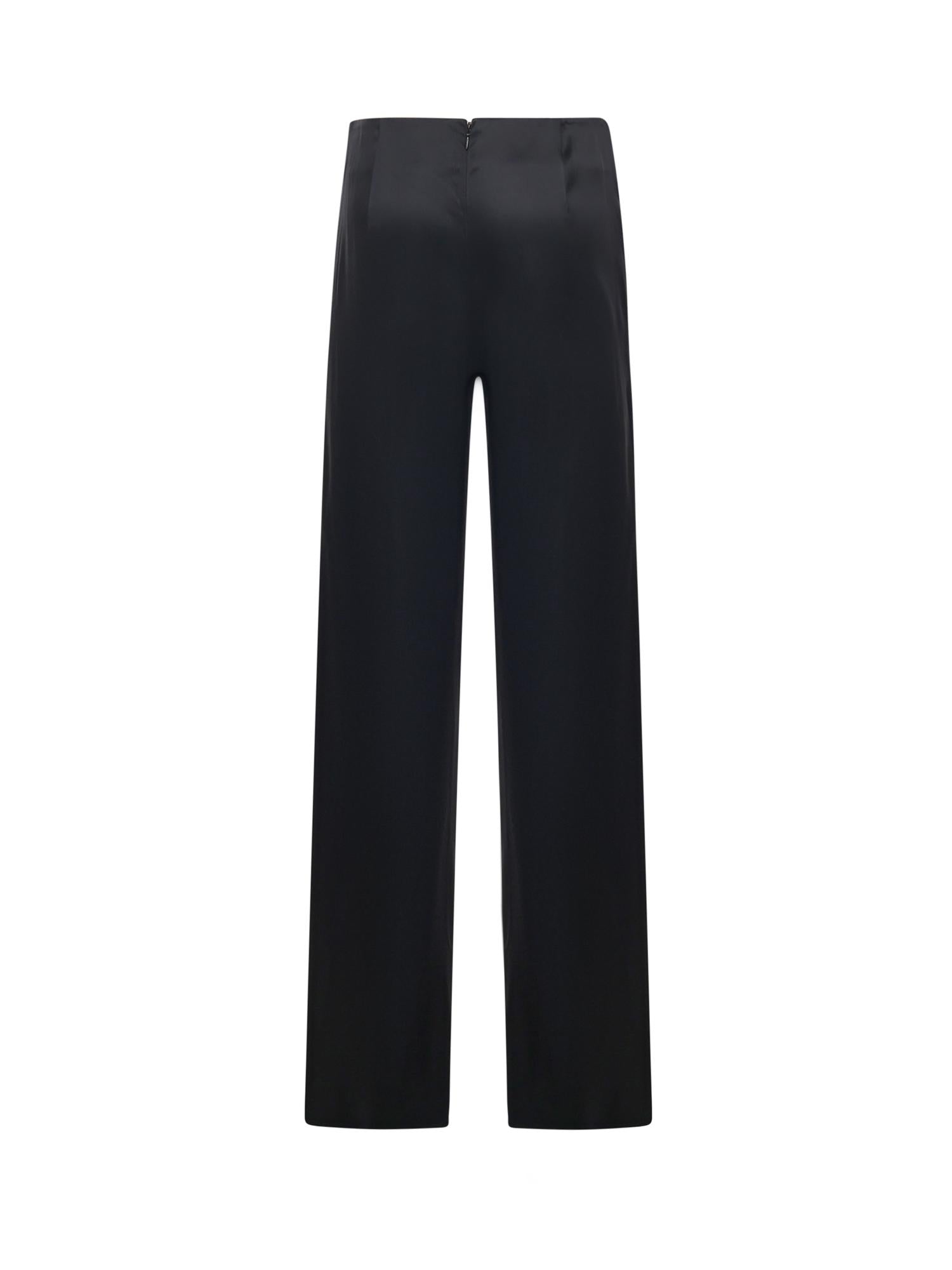 Pantaloni Minimal in satin stretch<BR/> 850693 TMO541000 BALENCIAGA 