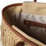 Borsa shopping Domitilla 73BS9VV01 DOMITILLANATURALE/CUOIO V° 73 